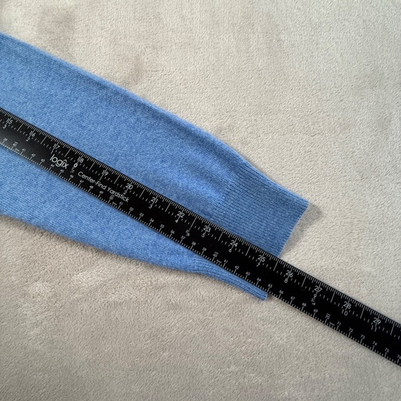 Emi Maglia Sweater Mens Size Medium Blue Wool Cashmere Blend Crewneck - Picture 10 of 12